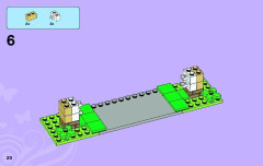LEGO 3185 instructions page 20 – build guide