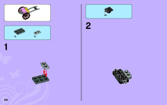 LEGO 3185 instructions page 28 – build guide