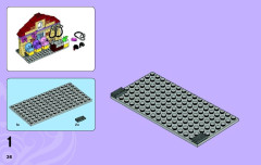 LEGO 3185 instructions page 36 – build guide