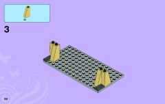 LEGO 3185 instructions page 38 – build guide