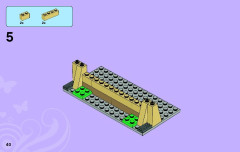 LEGO 3185 instructions page 40 – build guide