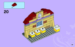 LEGO 3185 instructions page 55 – build guide