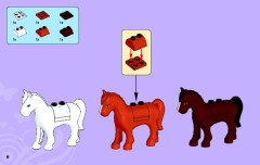 LEGO 3185 instructions page 6 – build guide