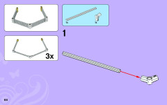 LEGO 3185 instructions page 64 – build guide