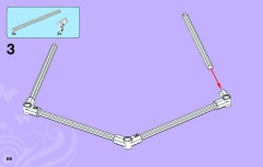 LEGO 3185 instructions page 66 – build guide