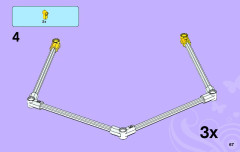 LEGO 3185 instructions page 67 – build guide