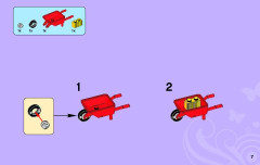 LEGO 3185 instructions page 7 – build guide