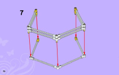 LEGO 3185 instructions page 70 – build guide