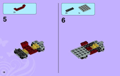 LEGO 3186 instructions page 10 – build guide