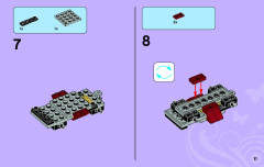 LEGO 3186 instructions page 11 – build guide