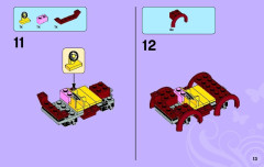 LEGO 3186 instructions page 13 – build guide