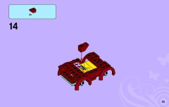 LEGO 3186 instructions page 15 – build guide