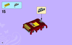 LEGO 3186 instructions page 16 – build guide