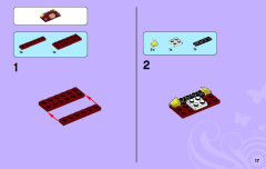 LEGO 3186 instructions page 17 – build guide