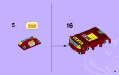 LEGO 3186 instructions page 19 – build guide