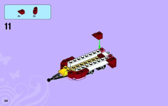 LEGO 3186 instructions page 38 – build guide