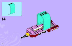 LEGO 3186 instructions page 44 – build guide