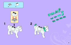 LEGO 3186 instructions page 5 – build guide