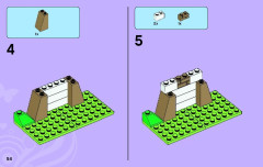 LEGO 3186 instructions page 54 – build guide