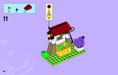 LEGO 3186 instructions page 60 – build guide