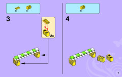LEGO 3186 instructions page 7 – build guide