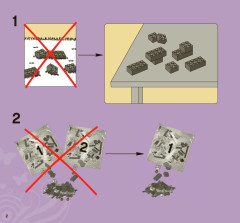 LEGO 3187 instructions page 2 – build guide