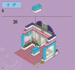 LEGO 3187 instructions page 40 – build guide