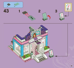 LEGO 3187 instructions page 53 – build guide