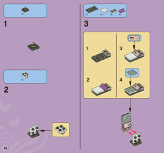 LEGO 3187 instructions page 54 – build guide