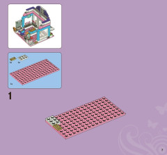 LEGO 3187 instructions page 7 – build guide