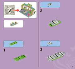 LEGO 3188 instructions page 23 – build guide