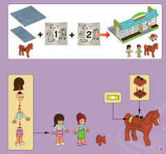 LEGO 3188 instructions page 3 – build guide