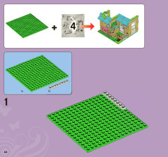 LEGO 3188 instructions page 44 – build guide