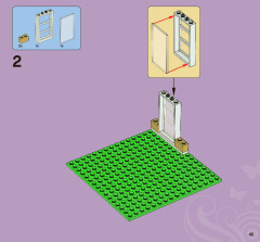 LEGO 3188 instructions page 45 – build guide