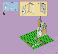 LEGO 3188 instructions page 51 – build guide
