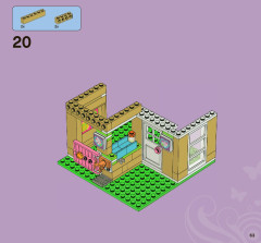 LEGO 3188 instructions page 63 – build guide