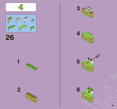 LEGO 3188 instructions page 69 – build guide