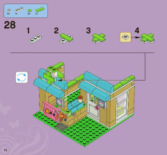 LEGO 3188 instructions page 72 – build guide