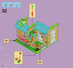 LEGO 3188 instructions page 76 – build guide