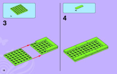LEGO 3189 instructions page 10 – build guide