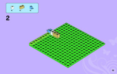 LEGO 3189 instructions page 15 – build guide