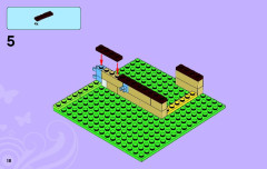 LEGO 3189 instructions page 18 – build guide