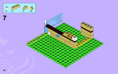 LEGO 3189 instructions page 20 – build guide