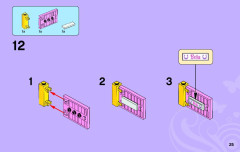 LEGO 3189 instructions page 25 – build guide
