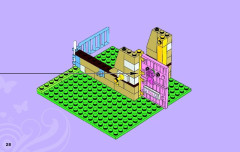 LEGO 3189 instructions page 28 – build guide