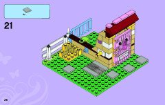 LEGO 3189 instructions page 36 – build guide