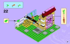 LEGO 3189 instructions page 37 – build guide