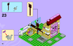 LEGO 3189 instructions page 38 – build guide