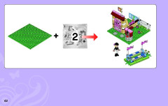 LEGO 3189 instructions page 42 – build guide