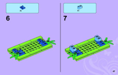 LEGO 3189 instructions page 47 – build guide